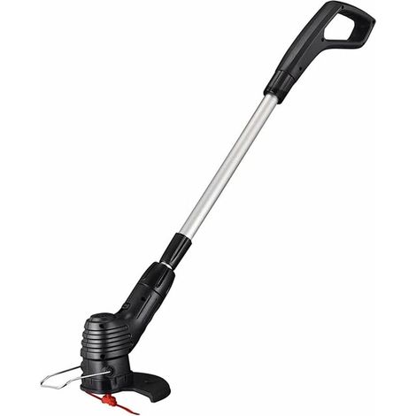 Tondeuse à gazon sans fil portative - Désherbeur de jardin - Débroussailleuse électrique (18 000 tr/min, charge rapide 1 h, largeur de coupe de 25 cm, 1 lames en métal, 4 lames en plastique) (1/5)