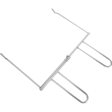 Extracteur de Plateau pour Four en Acier Inoxydable, Fourchette à Poulet Rôti Résistante la Chaleur, Outil de Barbecue Compact pour Friteuse à Air Chaud, Accessoires la Cuisine (1/5)