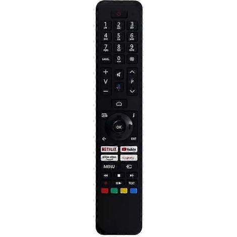 Télécommande infrarouge CT-8563 pour téléviseur Toshiba, portée de 1 à 10 m (sans fonction vocale). (1/2)