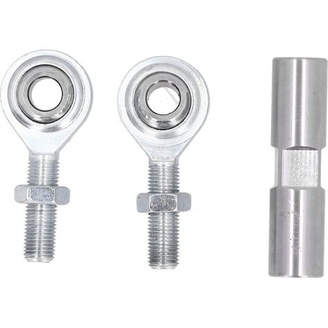 Jeffergarden Support d'alternateur en acier inoxydable avec tige de tension réglable de 2 1/2 pouces, compatible avec les moteurs SBC BBC 350 et 454. (1/5)