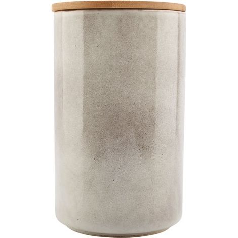 Aufbewahrungsglas 12,5x21cm Grau - Fine Dining Living