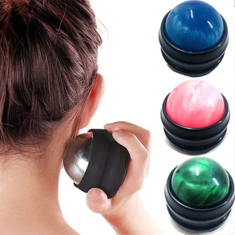 Mini balle de massage à roulettes  Appareil de massage portable pour la relaxation  Soulagement du stress et des tensions musculaires-AquaForge