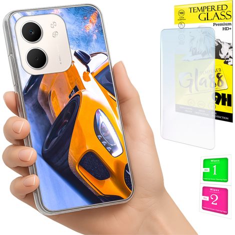 Funda para Oppo A5X Photo, tapa trasera + cristal 9H (1/5)