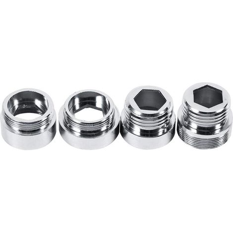 1PC 22Mm 24Mm G1/2 Filtre Adaptateur de purificateur d'eau Accessoires de robinet de cuisine Accessoires de purificateur d'eau (4 tailles)(24mm to15mm) (1/5)