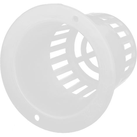 Lot de 50 paniers de culture hydroponique sans terre pour plantes à fleurs, pots en maille blanche (1/5)