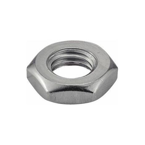 Ecrou bas hexagonal inox (1/2)