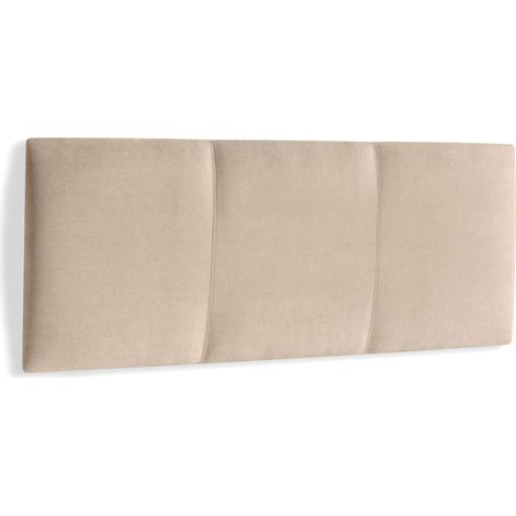 Cabecero para colchón 150cm Maite tapizado beige, 160cm(ancho) 60cm(alto) 4cm(fondo) (1/3)