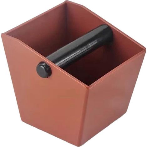800 ml Espresso-Kaffee-Abklopfbox, herausnehmbarer Riegel C-Karamellfarbe-