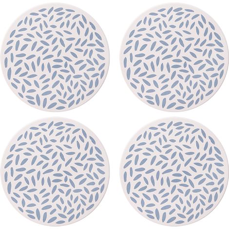Sous-Verre En Céramique Absorbant Avec Base En Liège Protection De Meuble Pour Salon Et Cuisine Lot De 4 (1/5)