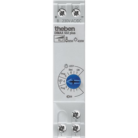 télévariateur universel - theben dimax 532 plus - theben 5320001