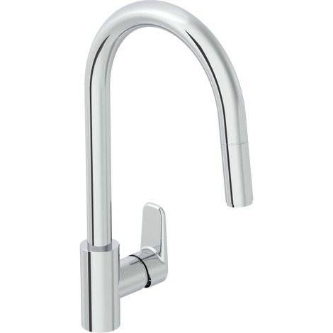 VITRA A43445EXP Mitigeur d'évier monotrou Flow Soft