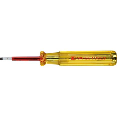 PB SWISS TOOLS Tools Spannungsprüfer VDE einpolig 3,5x0,5x50mm (1/4)