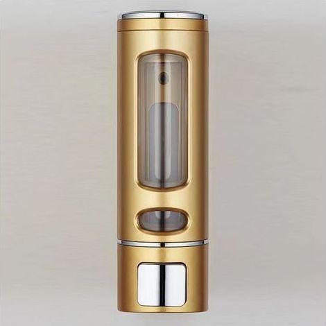 Distributeur de savon mural 400 ml – ABS résistant à la corrosion – Délivrance 1 ml par pression – Installation sans perçage (1/3)