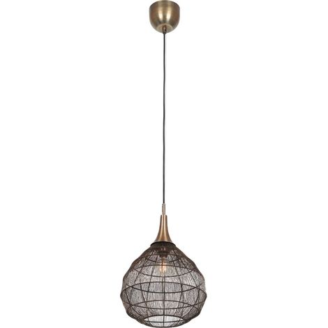 Sospensione industriale SORAYA Ø42 patina E27 Trio (1/5)
