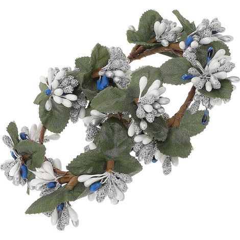 Couronne de bougies de Noël décorative (lot de 8 pièces) (1/5)