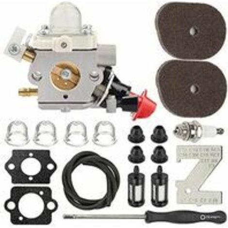 SABIR Carburateur FS56RC FS40 pour Stihl FS40 FS50 FS56 FS70 FC56 FC70 HT56 HT56C KM56 KM56RC KN56 Trimmer Weed Eater, remplace C1M-S267A, 4144 120 0608 (1/5)