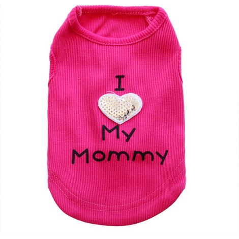 Vêtements pour animaux de compagnie printemps, été et automne Gilet momie fileté pour animaux de compagnie