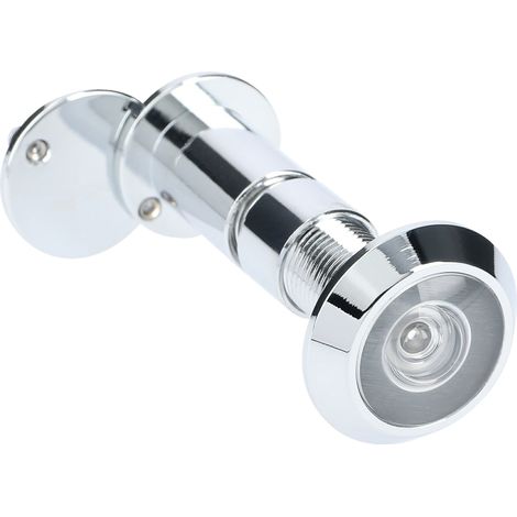 Microviseur pour porte de 25 à 45mm et 52 à 70mm diamètre 14mm laiton chromé - HERACLES - MICRO-22 (1/5)