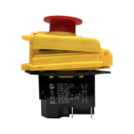 KEDU KJD17B Magnetschalter 250V 18A mit Not-Aus Funktion (1/4)