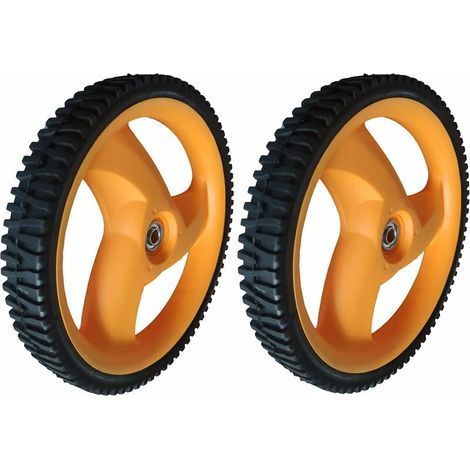 2 x Roue Arrière 293mm 78 Dents pour Craftsman, Partner, Electrolux, McCulloch, Rally et autres tondeuses à gazon (1/4)