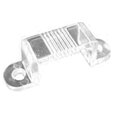 SET 10 CLIPS FISSAGGIO PER NASTRI LED 220V