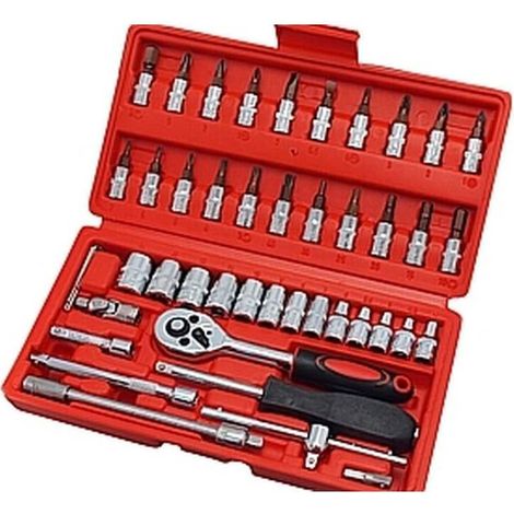 Clés à Douille 1/4'' CV 46X - Zinc Plated - Résistantes et Durables - Usage Professionnel - Beast