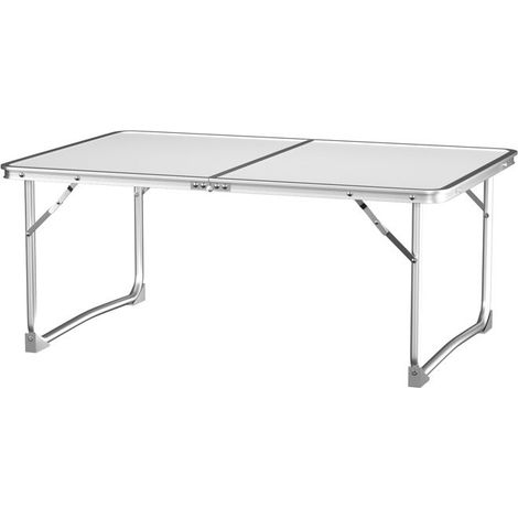 Piccola tavola pieghevole portatile 60cm, con maniglia portatile, adatta per picnic e campeggio scrivania pieghevole per computer. (1/5)