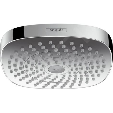 Douche de tête CROMA SELECT E 180 2 jets DN 15 eau froide/chaude (1/5)