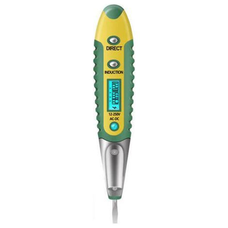 testeur de crayon de test numérique stylo détecteur de tension électrique écran LCD tournevis VD700 AC/DC 12-250V indicateur de tension (1/5)