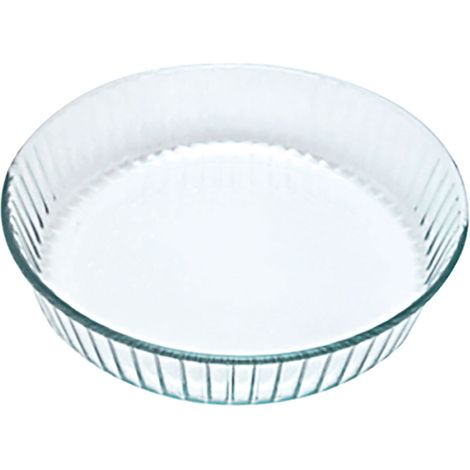 Pyrex Molde de vidrio 26 cm transparente para cocinar