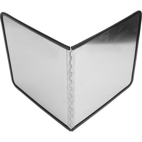 Pare-éclaboussures pliable cuisinière acier inox 304, 2 faces antiadhésives anti-huile, protecteur crédence cuisine, prof 40cm/15.75in (1/5)