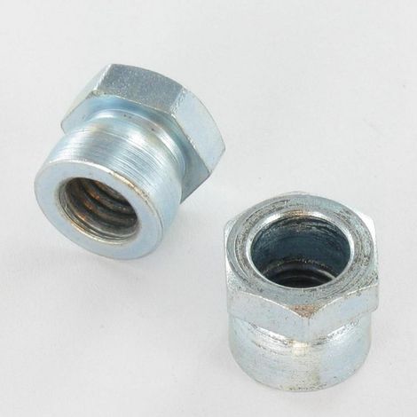Ecrou De SECURITE Hexagonal AUTOCASSANT Acier zingué M8-1 pièce