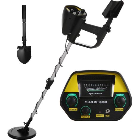 Détecteur de métaux pour adultes Détecteur de métaux MD-4030 chercheur d'or extérieur haute sensibilité avec écran LCD étanche bobine for débutants détecteur d'enfants Étanche professionnelle amélioré (1/5)