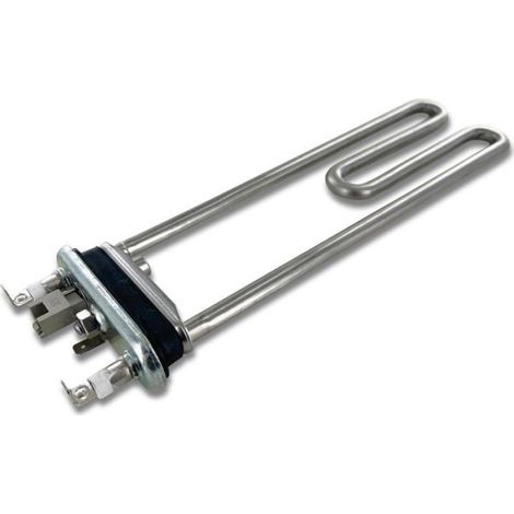 Élément Chauffant - Avec Sonde De Température NTC - Pour Machine À Laver Et Sèche-Linge - 1950 W 230 V - Longueur Totale 278 Mm - 1 Pièce (1/4)