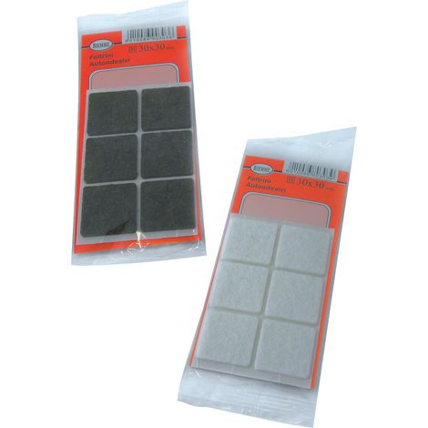 Feltrino Milleusi Quadrato Colore Marrone Mm 35 x 35 3 Pezzi. 50.00