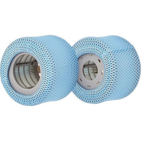 Filterkartuschen für Mspa, Ersatzfilter für aufblasbare Whirlpool-Pools, Filter für Badewannen (2 Filter mit Schutznetzen) (1/5)