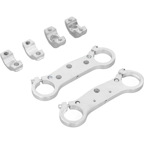 Amortisseur avant complet plaque supérieure inférieure pour mini moto 47-49cc pièce de rechange réglage (1/5)