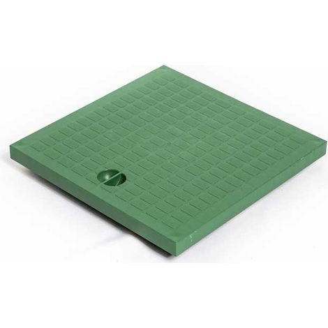 Chiusino singolo top in pp - verde : Dimensione - cm 55x55