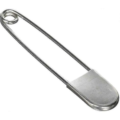 Épingles de sûreté z, lot de 2 grandes épingles de sûreté de 12,8 cm pour vêtements, cuir, toile, couvertures et loisirs créatifs, épingle de sûreté extra large f26 (1/5)