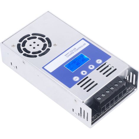 MPPT-Solarladeregler mit LCD-Anzeige für versiegelte Gel-Batterien (12 V, 24 V, 36 V, 48 V), max. 180 V DC Eingangsspannung, 30 A (1/5)