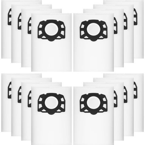 16 Sacs d'aspirateur KFI 357 pour Kärcher WD3 WD2 Plus KWD1 KWD2 KWD3 MV3 SE4001 SE4002 KFI 357 Aspirateur, 2.863-314.0 (KFI 357) (1/5)