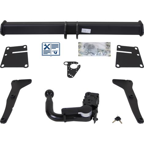 Attelage rotule démontable GDW + faisceau Trail-Tec spécifique 7 broches - AUDI A4 Allroad B9 (1/2)