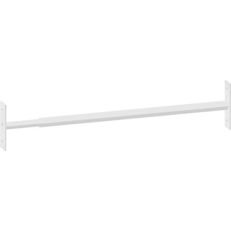Barreau de sécurité télescopique 55 à 103 cm blanc