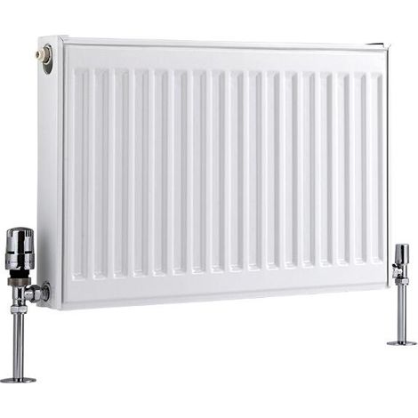 Radiateur Horizontal À Panneaux – Blanc – Type 11 – 40 x 60cm – Eco (1/5)