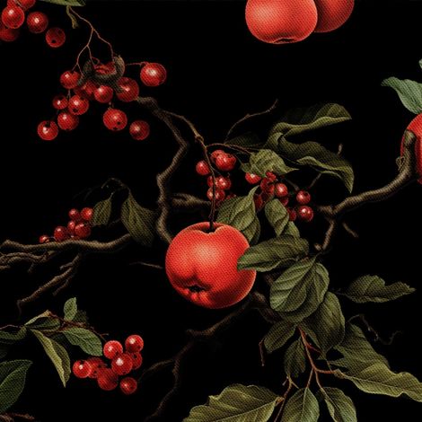 Tissu d'ameublement extérieur Oxford - Motif fruits  DX6400 (1/5)