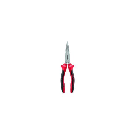 pince à becs demi-ronds longs coudés 200mm isolée 1000v