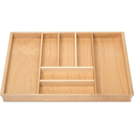 ORGA-BOX III Buche Besteckeinsatz Besteckkasten 800 mm für Nobilia ab 2013 (1/5)
