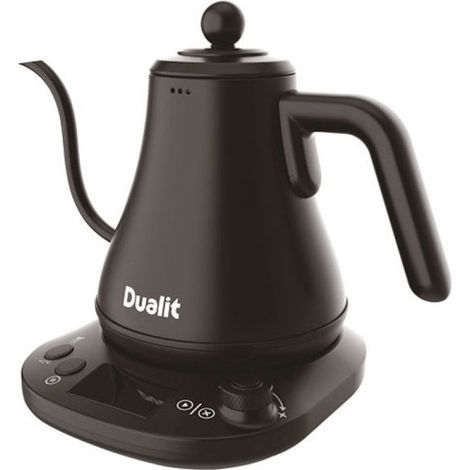 Dualit 72961 Slow Coffee Bouilloire Elettrica 0.8 L 1200 W Temperatura Variabile 38-100 °C Base 360° Senza Fili colore Nero