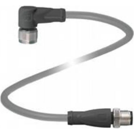 [NEUWERTIG] B-Ware Pepperl+Fuchs Sensorsteckverbinder Verbindungskabel Kabel Grau M12 Stecker 5 M