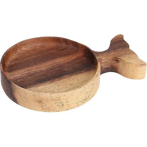 1 assiette à sauce en bois